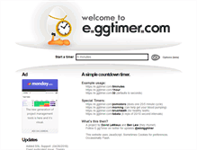 Tablet Screenshot of ggtimer.com